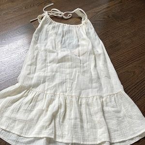 Tan target beach cover up.